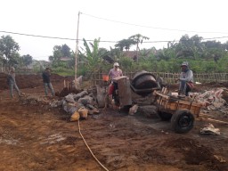 Dok. Oktober 2018 - Proses Pembangunan DPT dan Dinding Batas di Lokasi Kirana Gardenia Ciomas